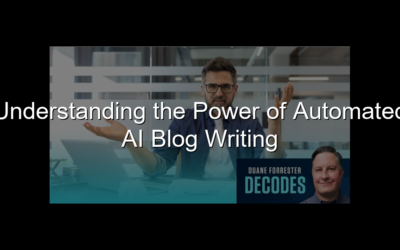 Understanding the Power of Automated AI Blog Writing